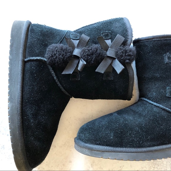 Koolaburra by UGG Black Sherpa lined boot. 10 - Picture 8 of 8